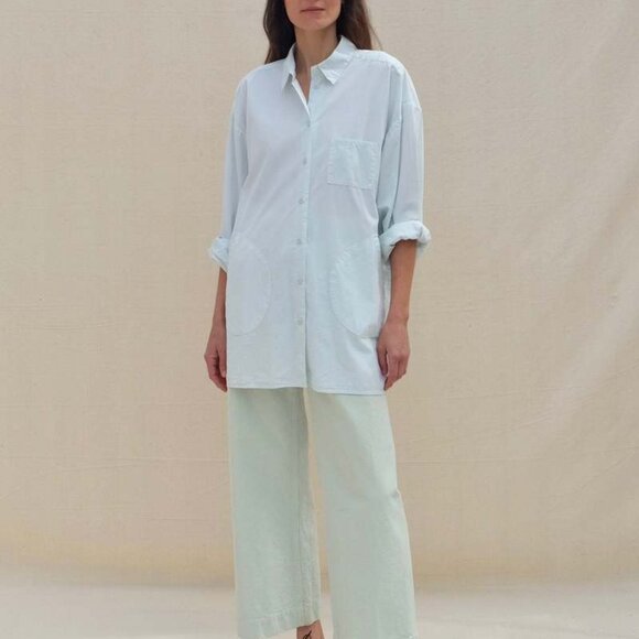 Jesse Kamm Okuda Shirt in Sage, size XS/S - Picture 3 of 3